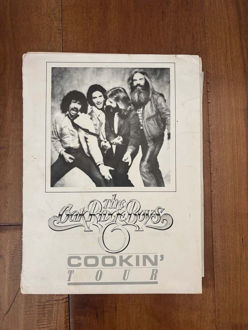 Vintage 1982 The Oak Ridge Boys Cookin' Tour Program and Memorabilia Collection